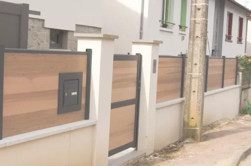 Clôture composite à Limoges, Châtellerault, Arborea