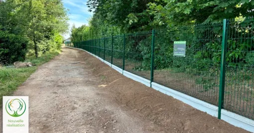 Nouvelle réalisation de pose de Clôture , Châtellerault, Arborea