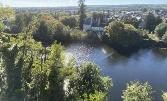 Elagage en nacelle, Châtellerault, Arborea