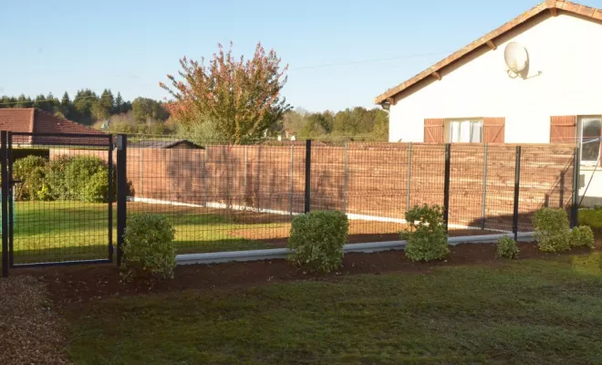 Clôture en bois de Douglas proche de Limoges 87000, Châtellerault, Arborea