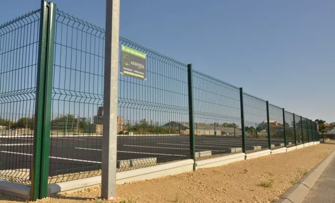 Clôture pour l'école privé de Chauvigny 86300, Châtellerault, Arborea