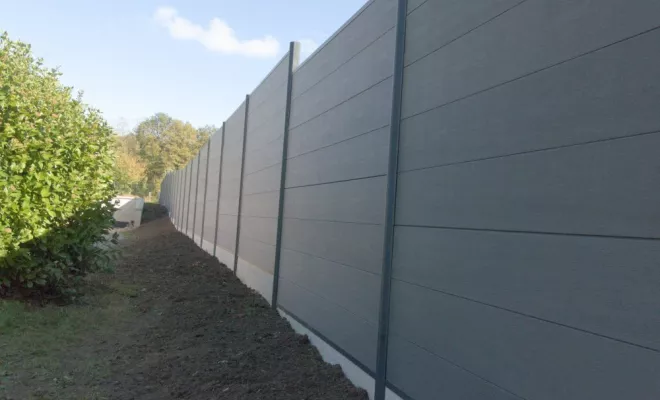 Clôture en lames composite à Rochechouart 87, Châtellerault, Arborea