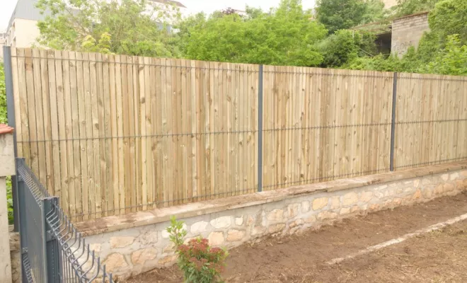 Pose de clôture sur muret à Feytiat 87220, Châtellerault, Arborea